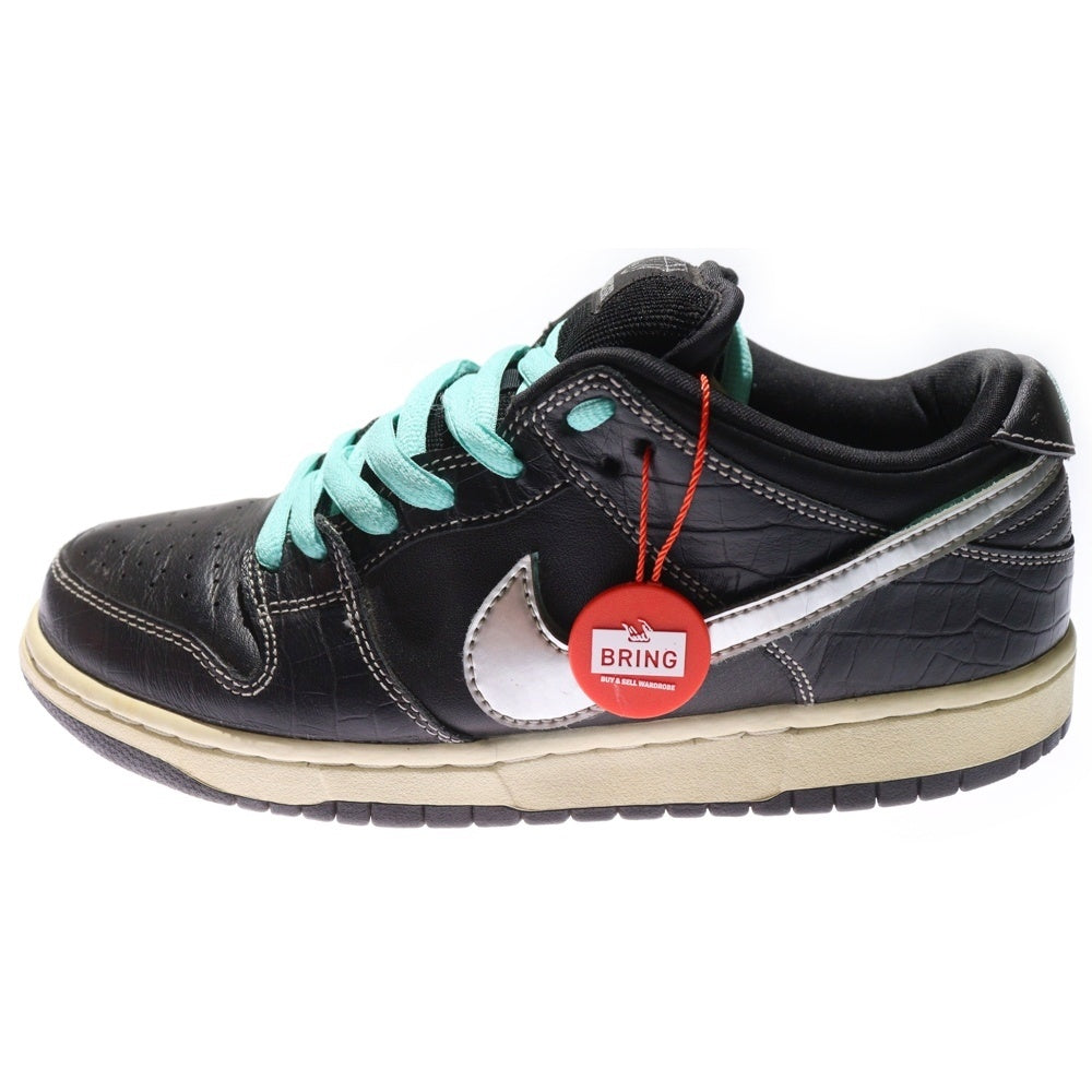 NIKE SB(ナイキエスビー) ×DIAMOND SUPPLY DUNK LOW PRO OG QS ダイヤモンド サプライ ダンク ローカットスニーカー ブラック US8/26cm BV1310-001