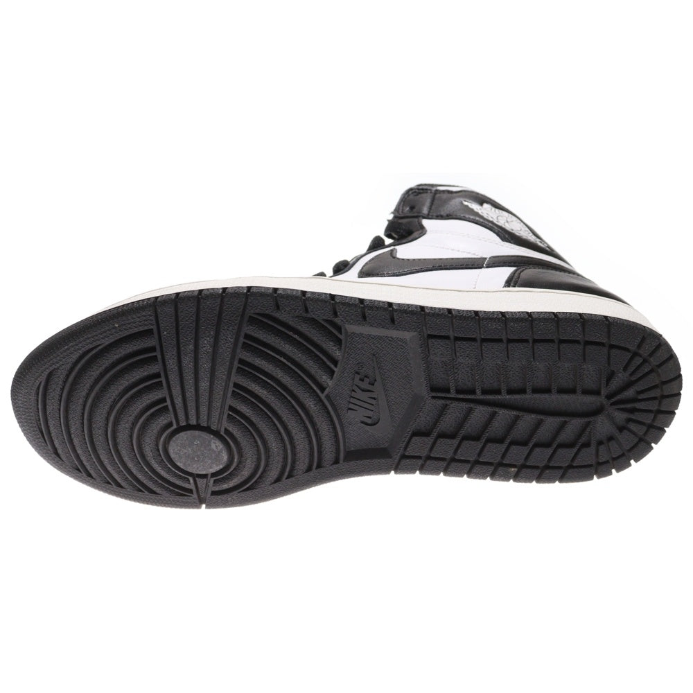 NIKE(ナイキ) 【観賞用 2014年製】 AIR JORDAN 1 RETRO HIGH OG BLACK WHITE エアジョーダン 1 ハイカットスニーカー ブラック/ホワイト US10/28cm 555088-010