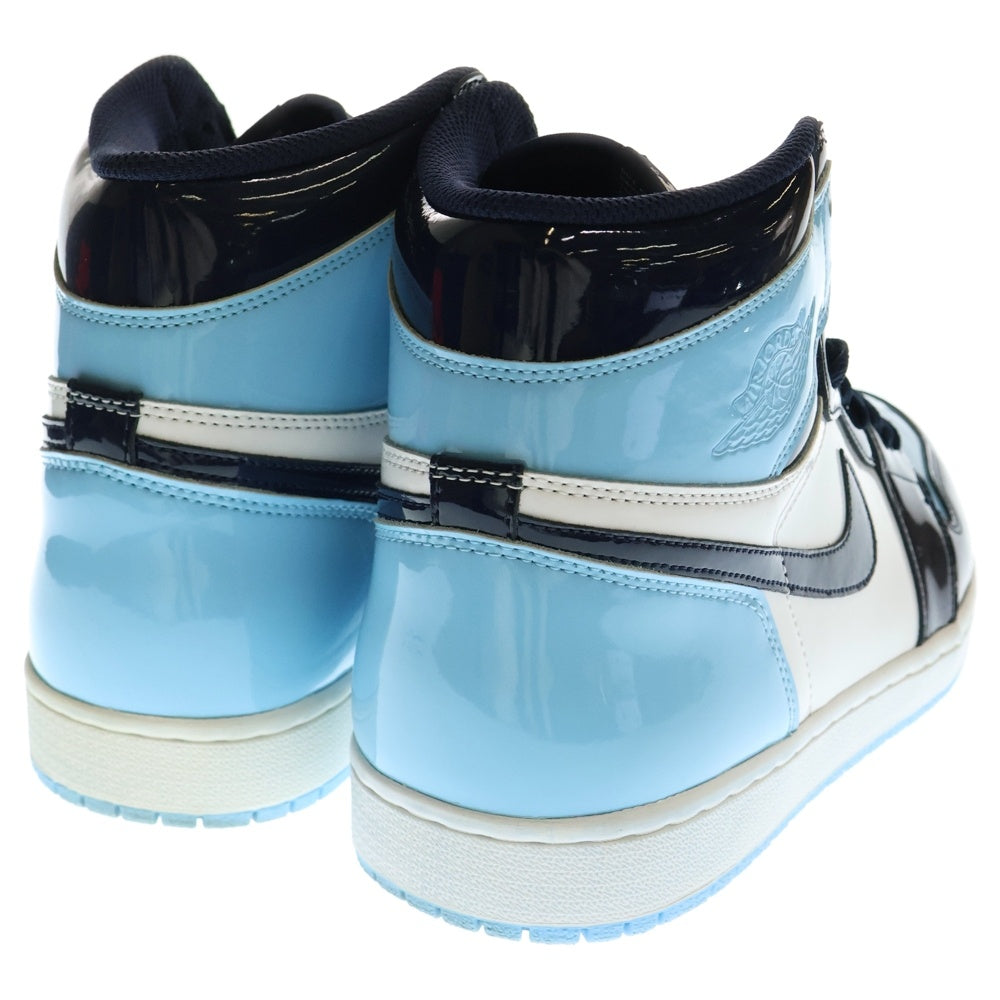 NIKE(ナイキ) WMNS AIR JORDAN 1 HIGH OG BLUE CHILL ウィメンズ エアジョーダン1 ブルーチル スニーカー ブルー/ホワイト US12/29cm CD0461-401