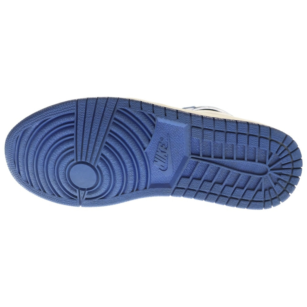 NIKE(ナイキ) AIR JORDAN 1 RETRO HIGH OG STORM BLUE エアジョーダン1 ストームブルー ハイカットスニーカー ブルー/ホワイト US9.5/27.5cm 555088-127