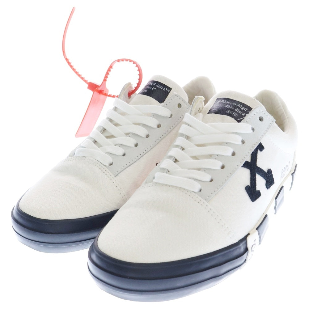OFF-WHITE(オフホワイト) VULK LOW TOP バルク サイドロゴ ローカットスニーカー ホワイト OME8-0005