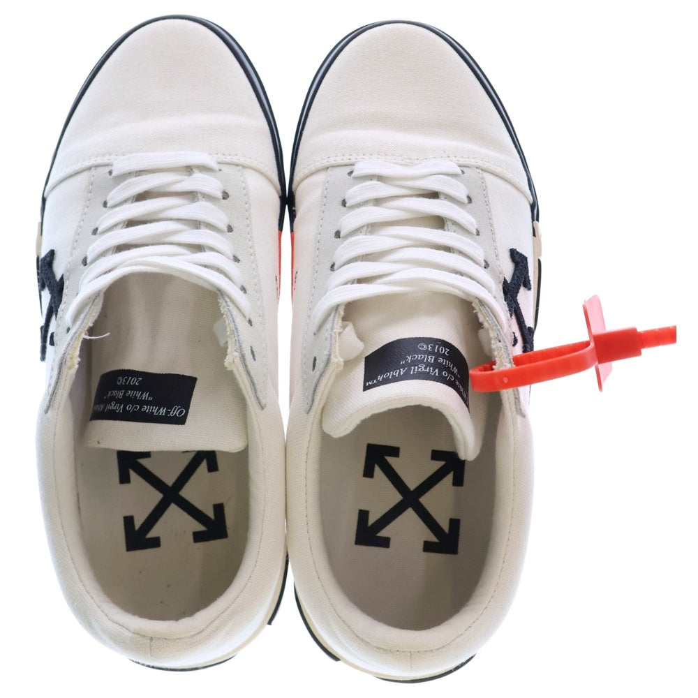OFF-WHITE(オフホワイト) VULK LOW TOP バルク サイドロゴ ローカットスニーカー ホワイト OME8-0005