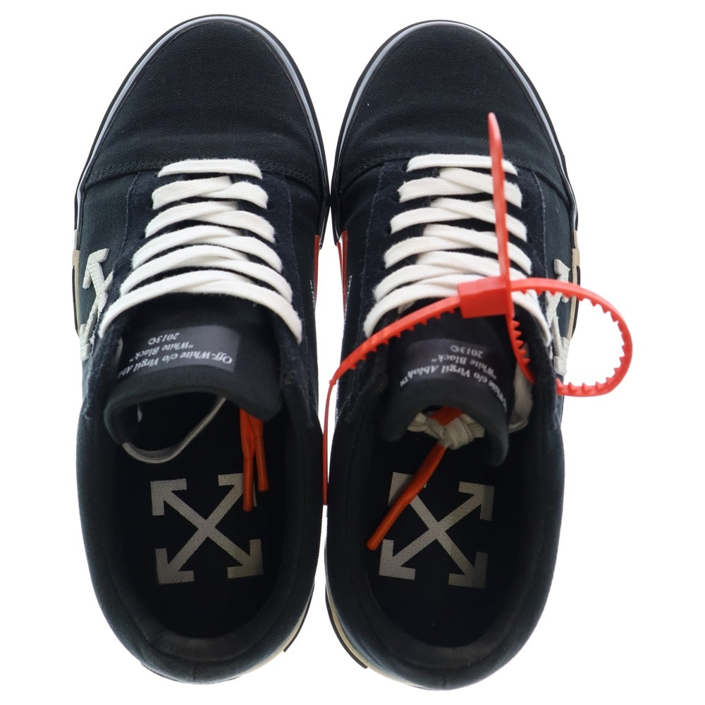 OFF-WHITE(オフホワイト) VULK LOW TOP バルク サイドロゴ ローカットスニーカー ブラック OME8-0006