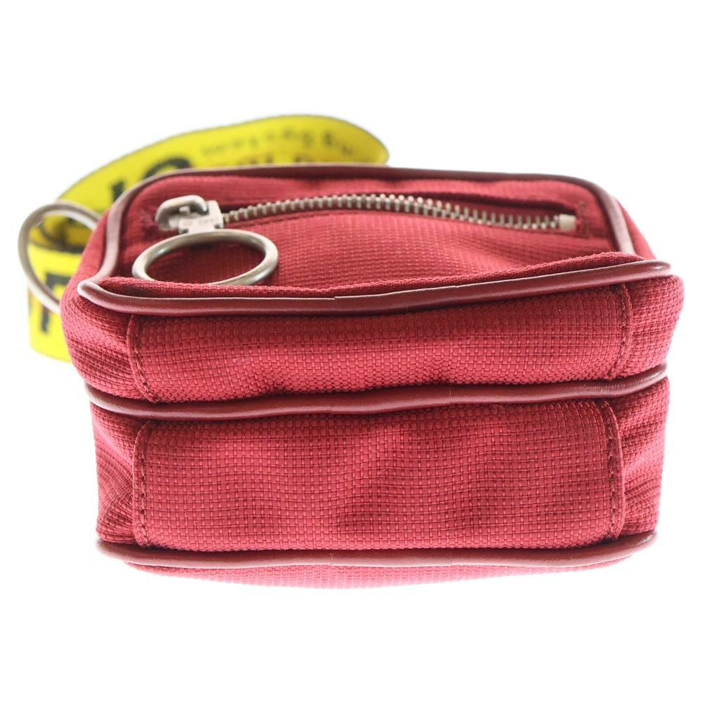 OFF-WHITE(オフホワイト) 17AW ARROWS CROSSBODY BAG アローズ クロスボディ ショルダーバッグ ポーチ レッド