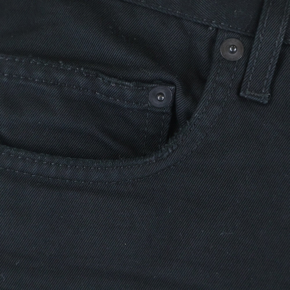 DIOR(ディオール) ボタンフライ タイトフィット デニムパンツ ブラック