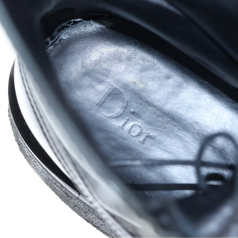 DIOR(ディオール) 07AW エディ期 レザー レースアップ コンバットブーツ ブラック VEAC3962