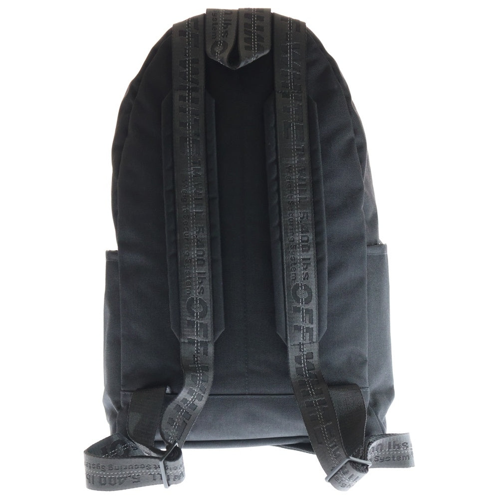 OFF-WHITE(オフホワイト) QUOTE BACKPACK BLACK クウォート バックパック リュックサック ブラック OMNB003-S19074031