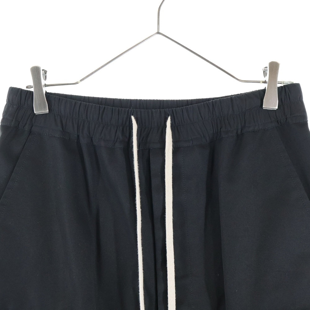 Rick Owens(リックオウエンス) 17AW CARGO CROPPED PANTS カーゴクロップド サルエル ハーフパンツ ブラック RU17F8385-DT
