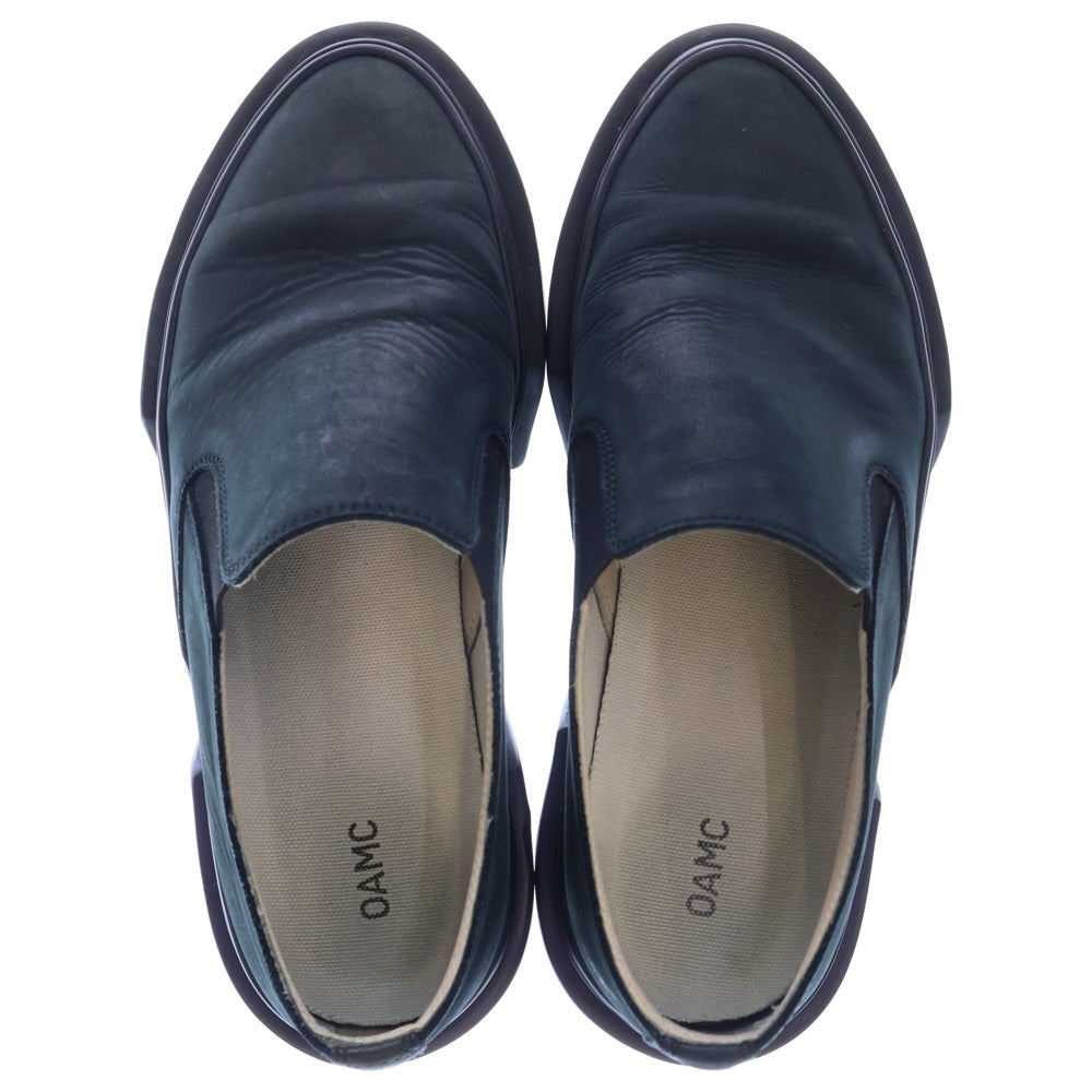 OAMC(オーエーエムシー) INFLATE SLIP ON チャンキーソール スリッポン ローカットスニーカー ブラック OA35616B