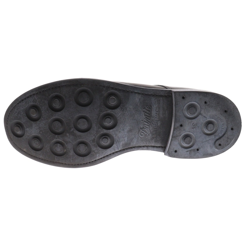 NO BRAND(ノーブランド) HARROGATE EDGEWARE ハロゲイト Uチップ レザー ドレスシューズ 革靴 ブラック BB03