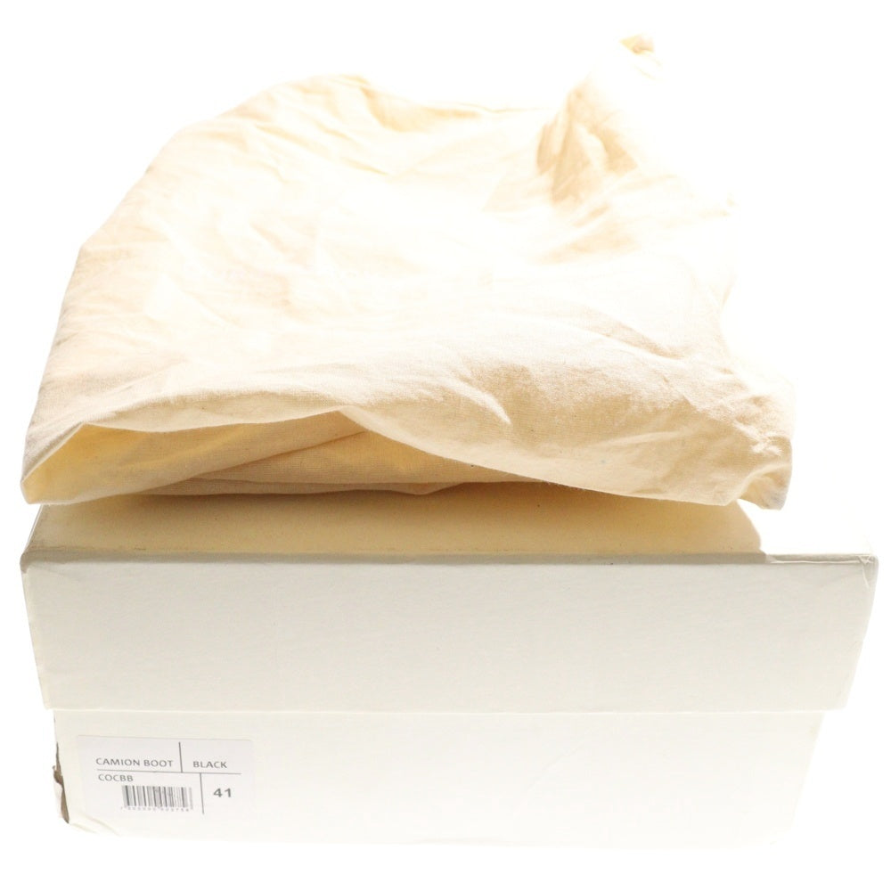 OUR LEGACY(アワーレガシー) COCBB CAMION BOOT レザー コンバットブーツ ブラック