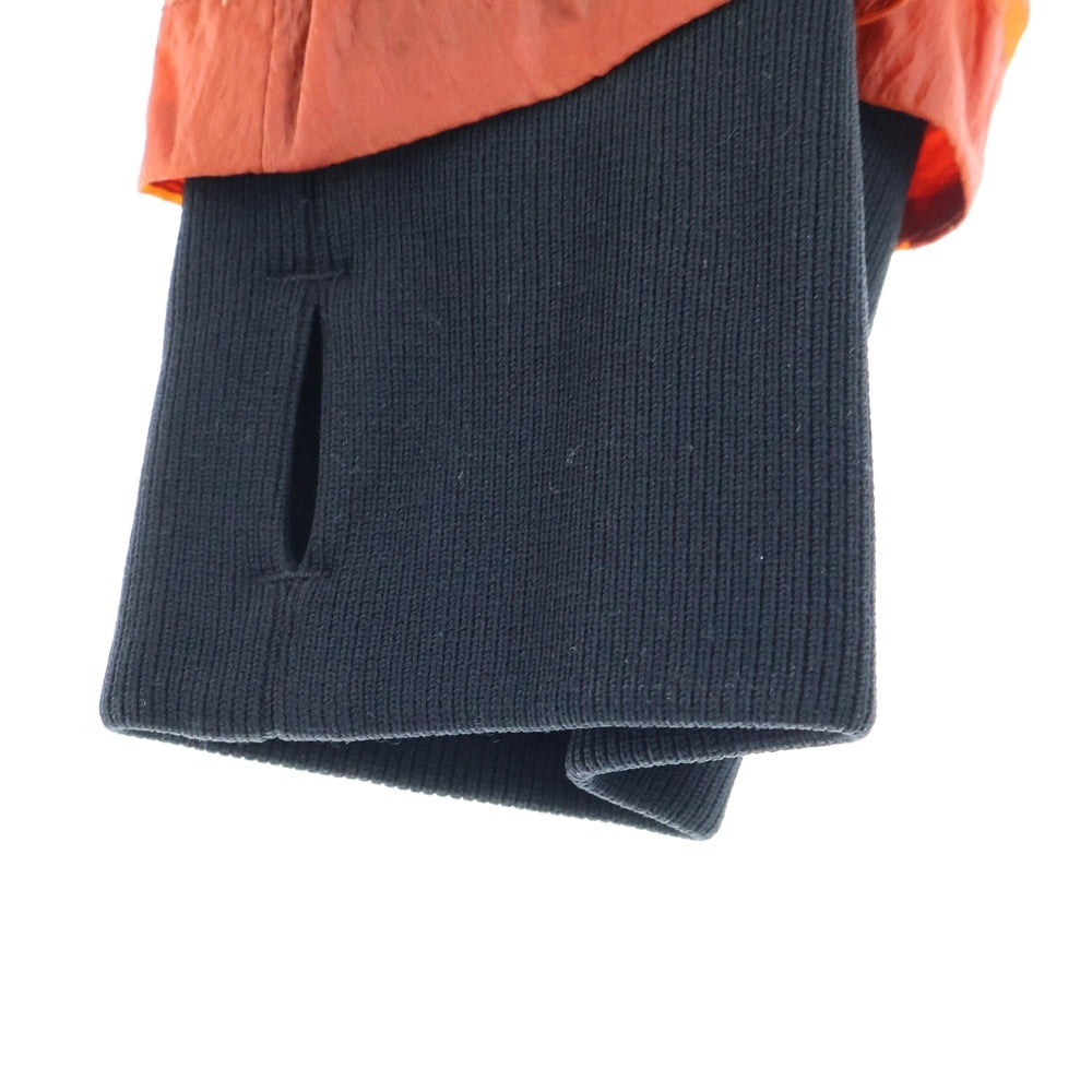 OUR LEGACY(アワーレガシー) 23SS LUFT JACKET ルフト ドローコード ジップアップナイロンジャケット オレンジ M2231LE