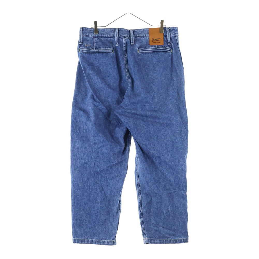 DENHAM(デンハム) TWO TUCK CHEF PANTS 2タックシェフ デニム パンツ インディゴ 01-21008-10-071