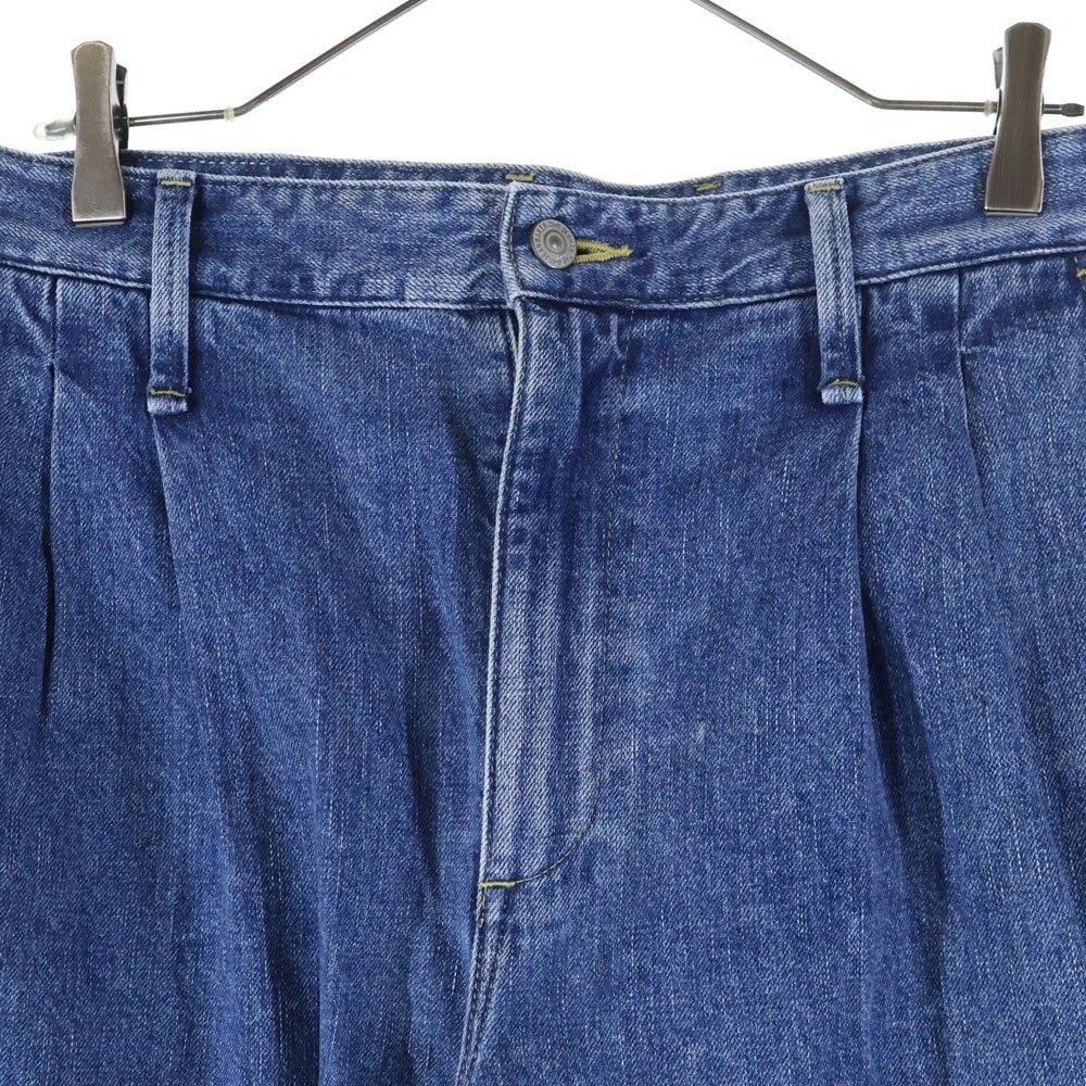 DENHAM(デンハム) TWO TUCK CHEF PANTS 2タックシェフ デニム パンツ インディゴ 01-21008-10-071
