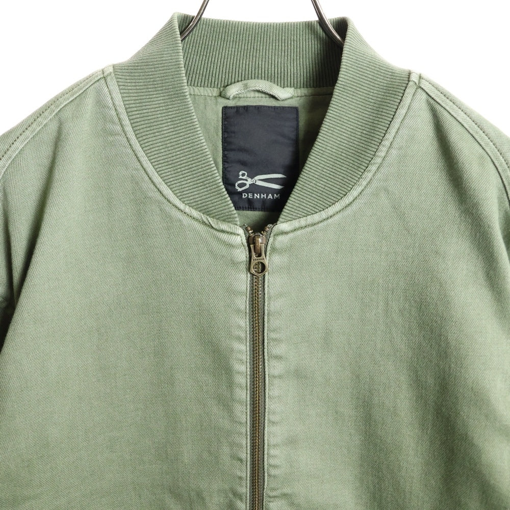 DENHAM(デンハム) APEX BOMBER TSC ジップアップ フライト ボンバージャケット カーキ 01-17-01-20-004
