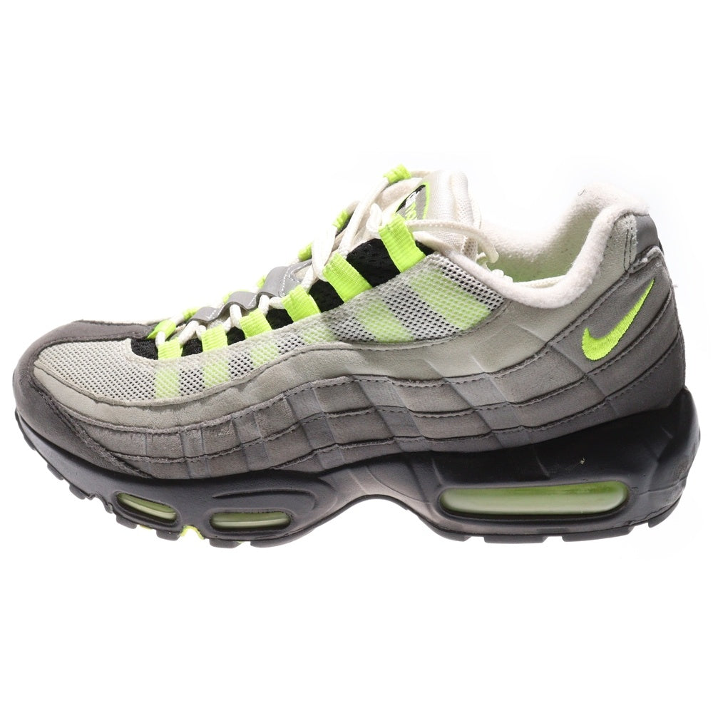 NIKE(ナイキ) 【観賞用2015年製】AIR MAX 95 OG Yellow Gradation エアマックス95 イエローグラデ ローカットスニーカー グレー/イエロー US8.5/26.5cm 554970-071