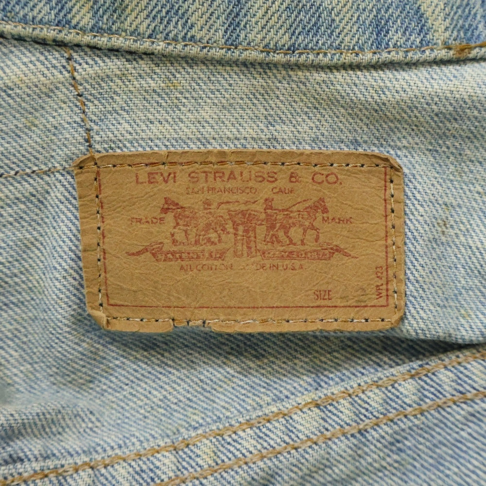 Levi's(リーバイス) 70S VINTAGE 4TH Denim Jacket ヴィンテージ フォース ボタン裏529 ブランクタブ デニムジャケット インディゴ 70505-0217