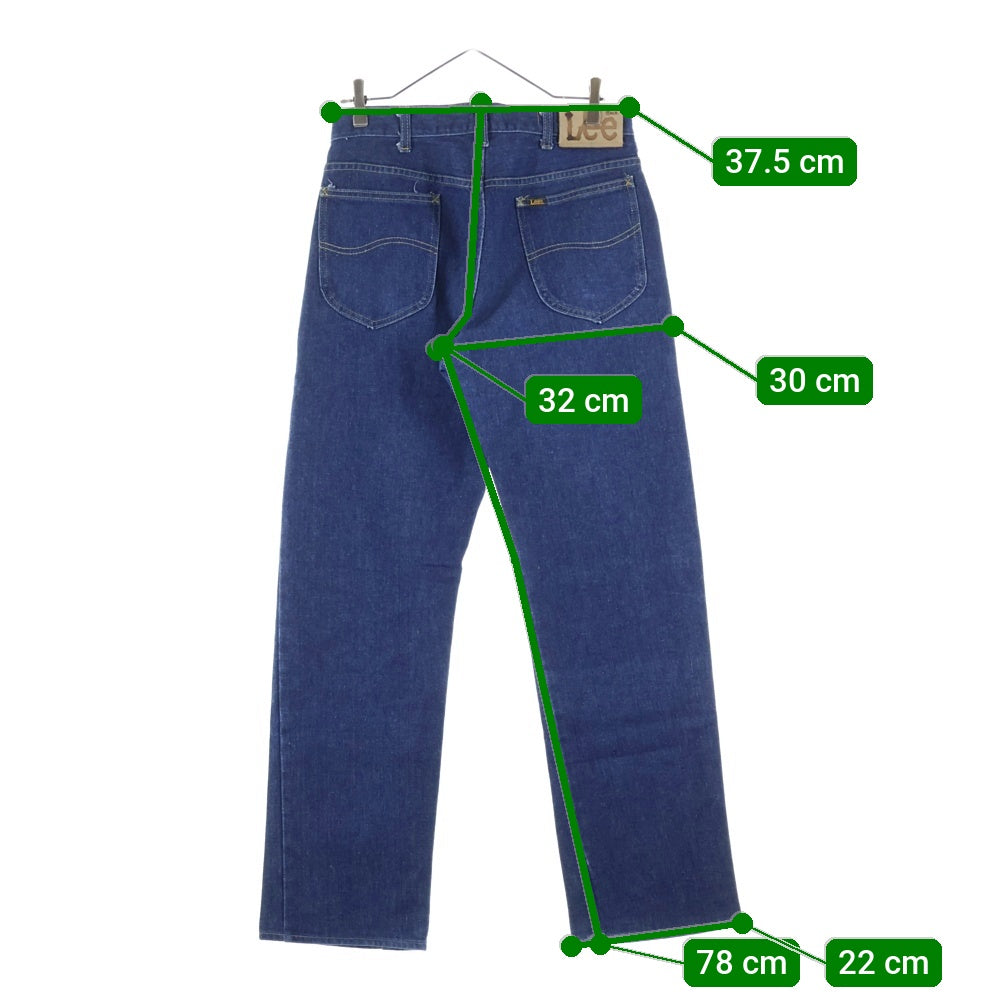 LEE(リー) 70S VINTAGE ヴィンテージ リベット大文字刻印 42タロンジップ デニムパンツ インディゴ 200-0041