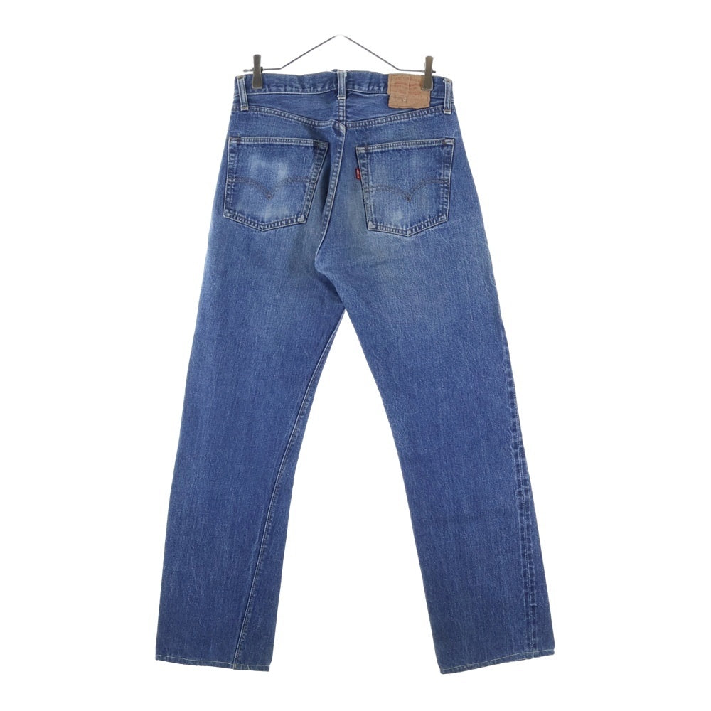 Levi's(リーバイス) 70S VINTAGE 501 66前期 ボタン裏6 両面スモールe 平行ステッチ ボタンフライ デニムパンツ インディゴ