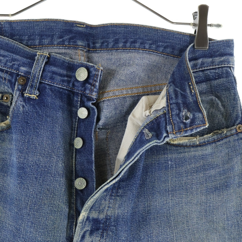 Levi's(リーバイス) 60S VINTAGE 501 BIG E 後期 移行期 ボタン裏8 平行ステッチ ボタンフライ ヴィンテージ デニムパンツ インディゴ