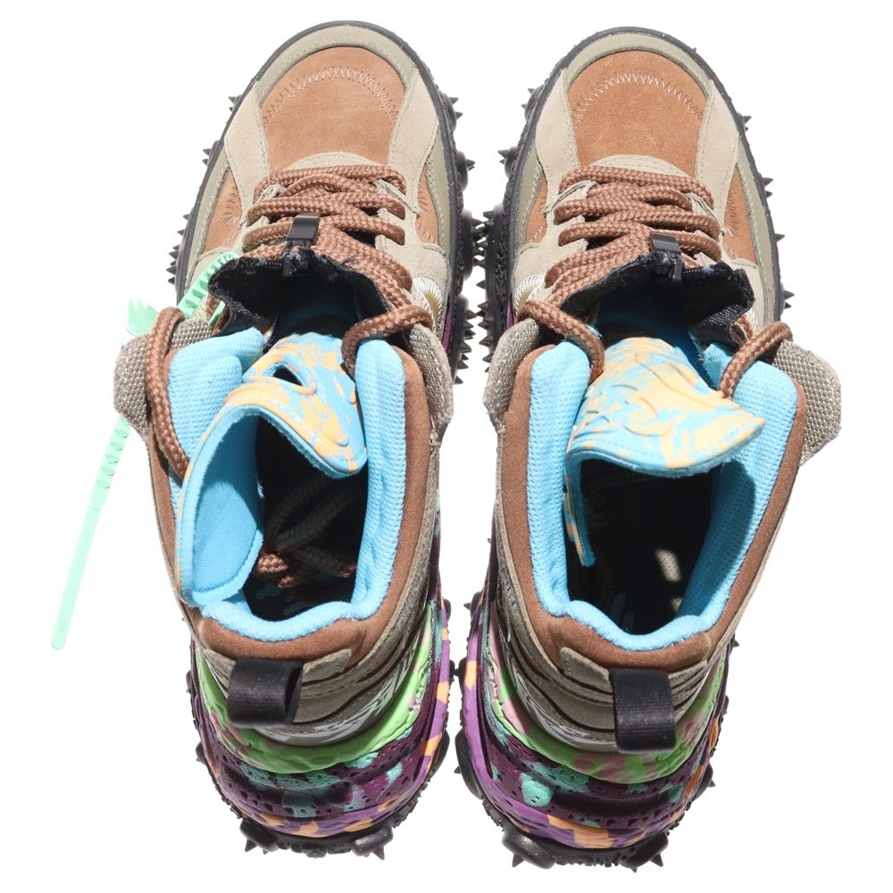 NIKE(ナイキ) ×OFF-WHITE AIR TERRA FORMA MATTE OLIVE オフホワイト エアテラフォーマ ハイカットスニーカー マルチ US8.5/26.5cm DQ1615-200