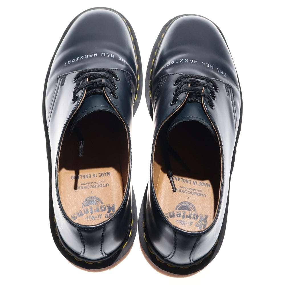Dr.Martens(ドクターマーチン) ×UNDERCOVER 3HOLE SHOES アンダーカバー 3ホール レースアップ レザーシューズ ローカットスニーカー ブラック 24960