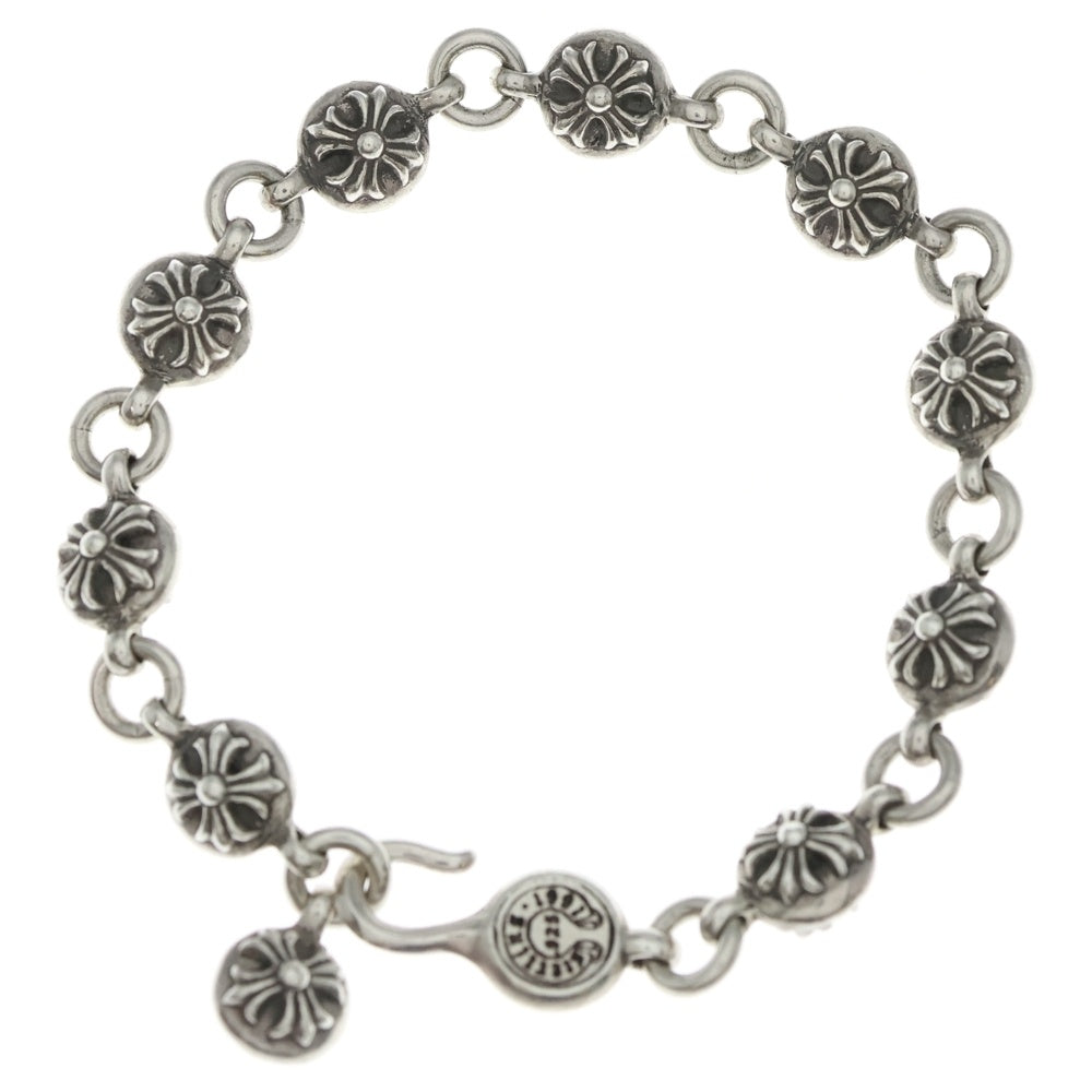 CHROME HEARTS(クロムハーツ) NO2 BALL #2クロスボールブレスレット シルバー BCA176