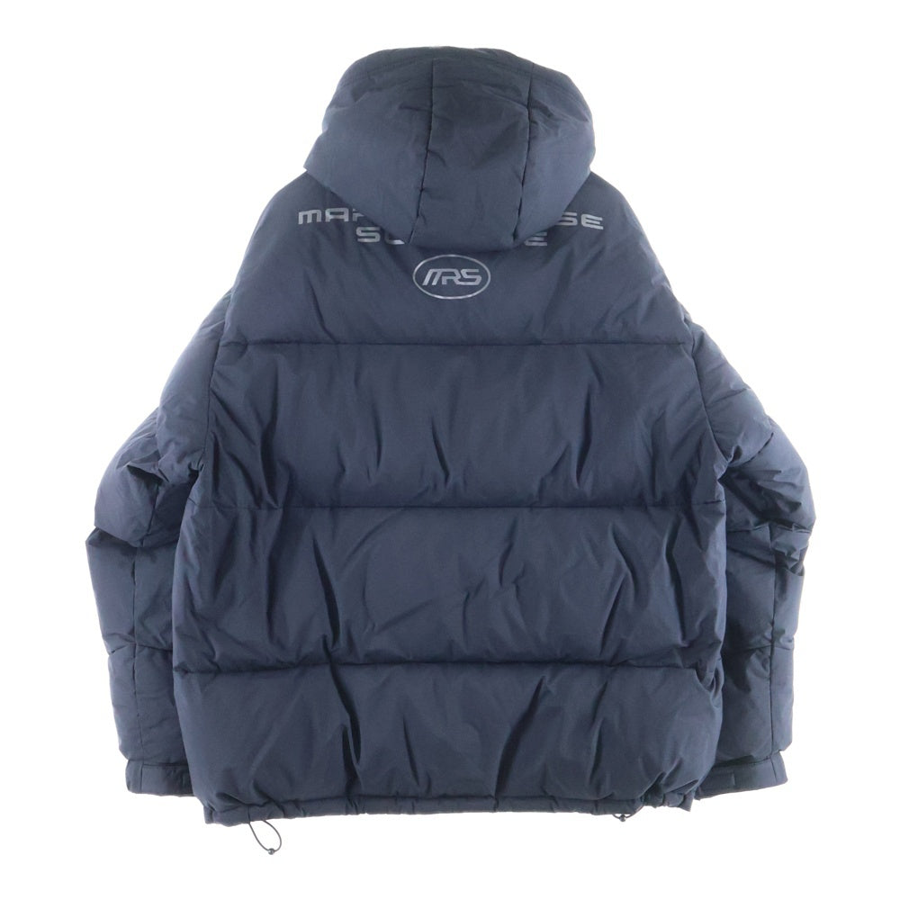 SUPREME(シュプリーム) 24AW ×Martine Rose Down Puffer Jacket マーティンローズ ジップアップ ダウン パファージャケット ブラック