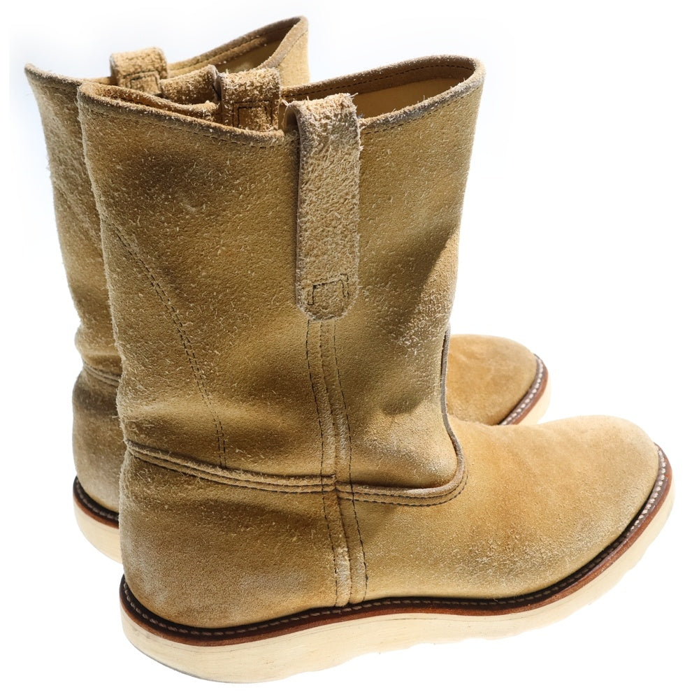 RED WING(レッド ウイング) 8168 PECOS BOOTS ぺコス スエード ワークブーツ ベージュ