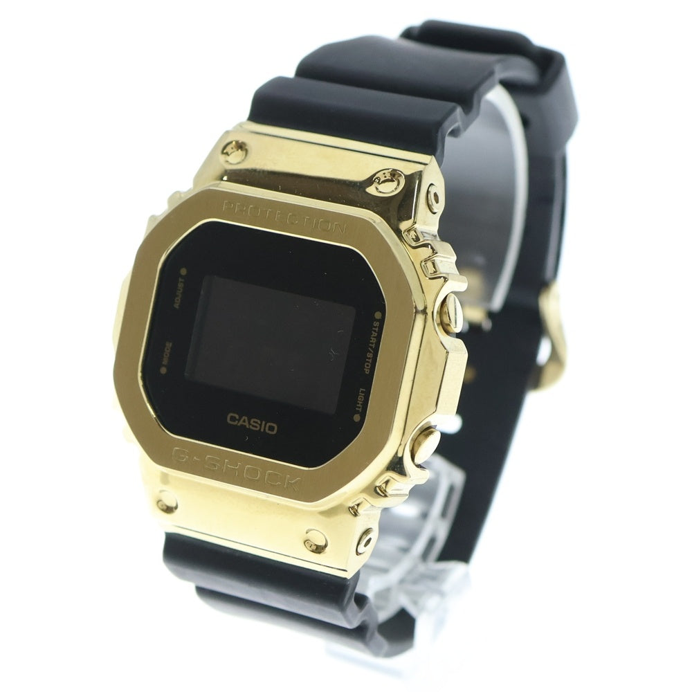CASIO(カシオ) G-SHOCK ジーショック メタルカバードシリーズ デジタル 腕時計ブラック/ゴールド GM5600UG