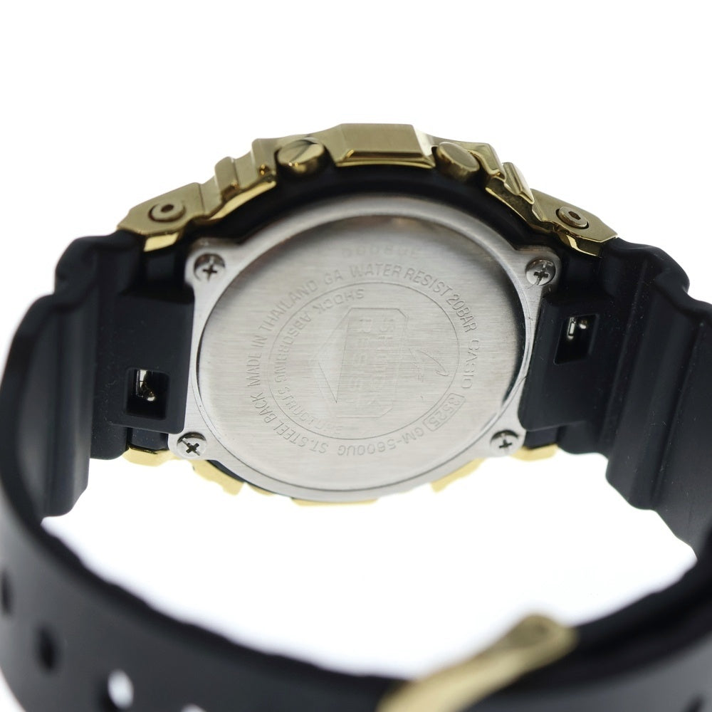 CASIO(カシオ) G-SHOCK ジーショック メタルカバードシリーズ デジタル 腕時計ブラック/ゴールド GM5600UG