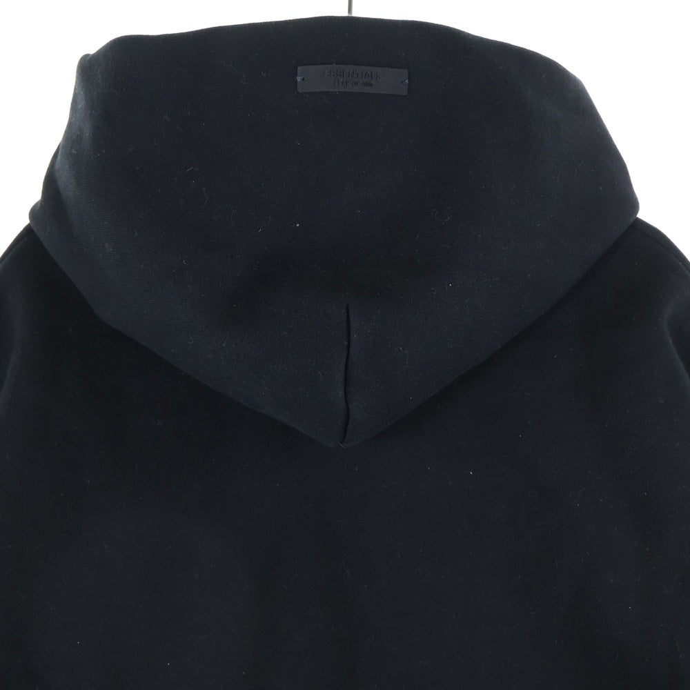 FEAR OF GOD ESSENTIALS(フィアオブゴッド エッセンシャルズ) STATE ロゴプリント スウェット プルオーバーパーカー ブラック