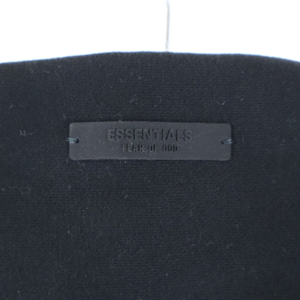 FEAR OF GOD ESSENTIALS(フィアオブゴッド エッセンシャルズ) STATE ロゴプリント スウェット プルオーバーパーカー ブラック