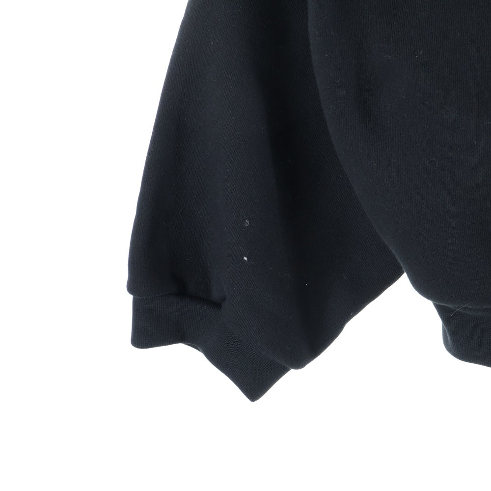 FEAR OF GOD ESSENTIALS(フィアオブゴッド エッセンシャルズ) STATE ロゴプリント クルーネック スウェットトレーナー ブラック