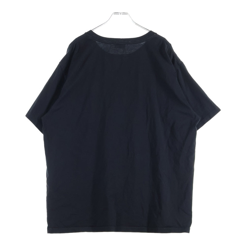 CELINE(セリーヌ) 22AW ルーズフィットロゴプリント半袖Tシャツ カットソー ブラック 2X681671Q