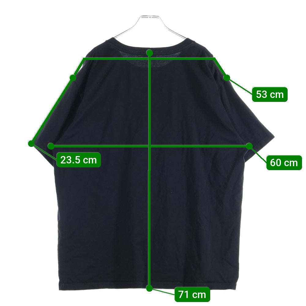 CELINE(セリーヌ) 22AW ルーズフィットロゴプリント半袖Tシャツ カットソー ブラック 2X681671Q