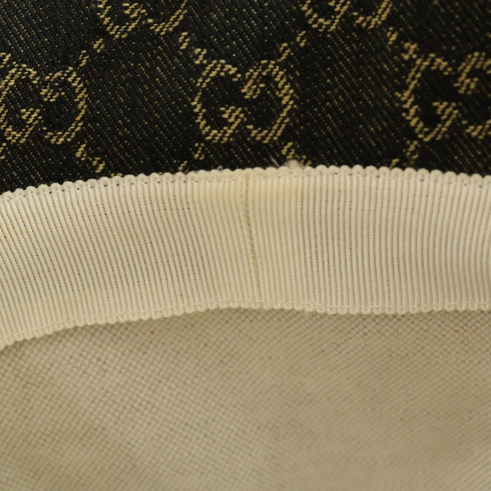 GUCCI(グッチ) GGキャンバス デニム バケットハット 帽子 ブラック 576371 3HAF8