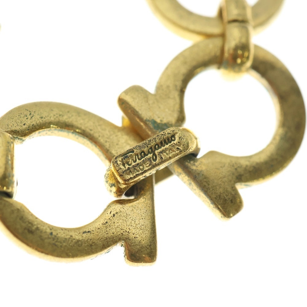 FERRAGAMO(フェラガモ) ガンチーニ ラウンドブレスレット ゴールド