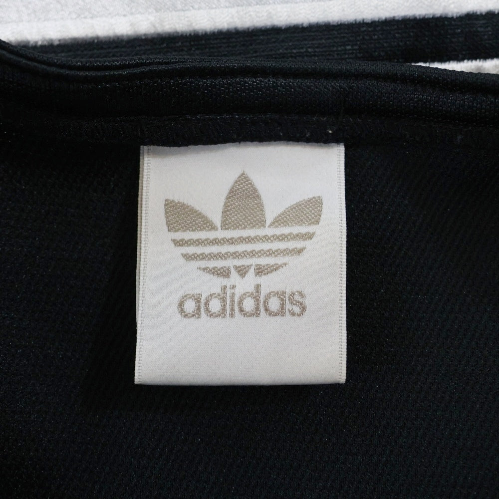 adidas(アディダス) ロゴエンブロイダリー ジップアップベスト ブラック AA-5266