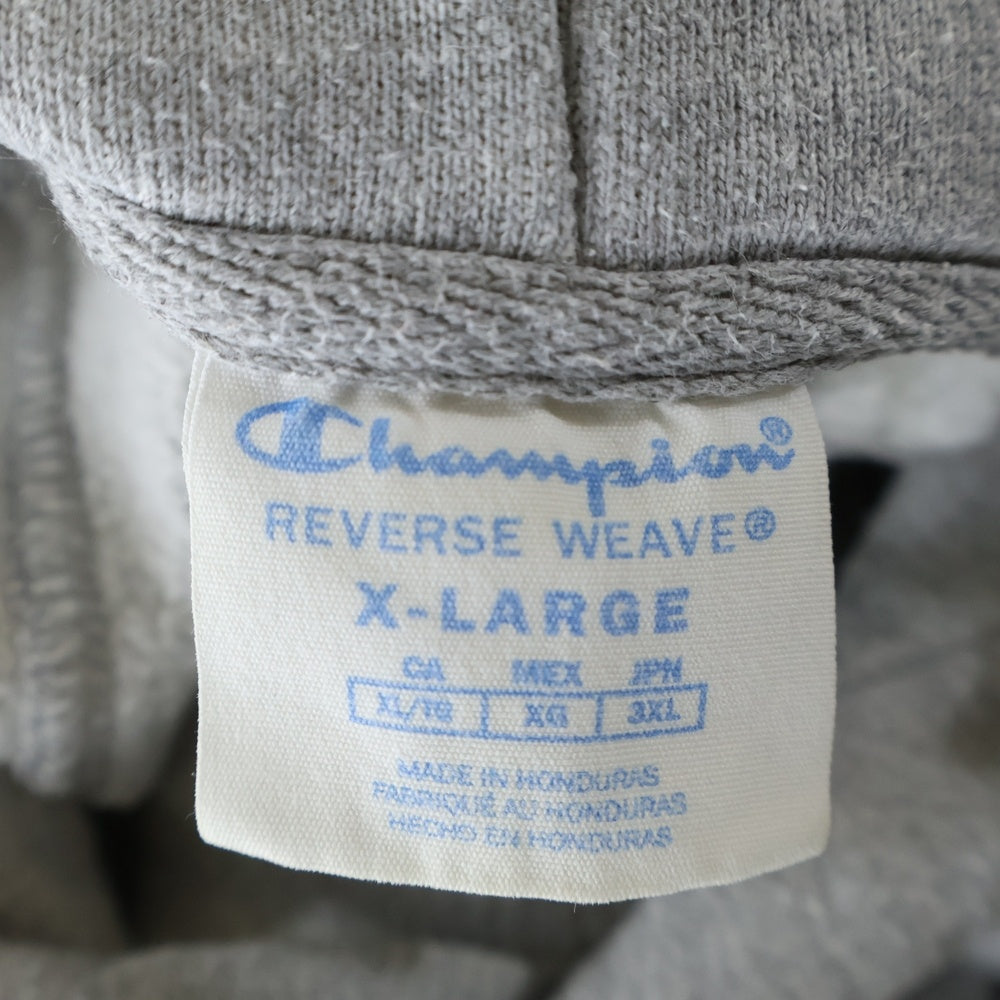 CHAMPION(チャンピオン) 00S REVERSE WEAVE SAINT MICHAEL'S COLLEGE リバースウェーブ セントマイケルズカレッジ プルオーバーパーカー スウェットフーディ グレー