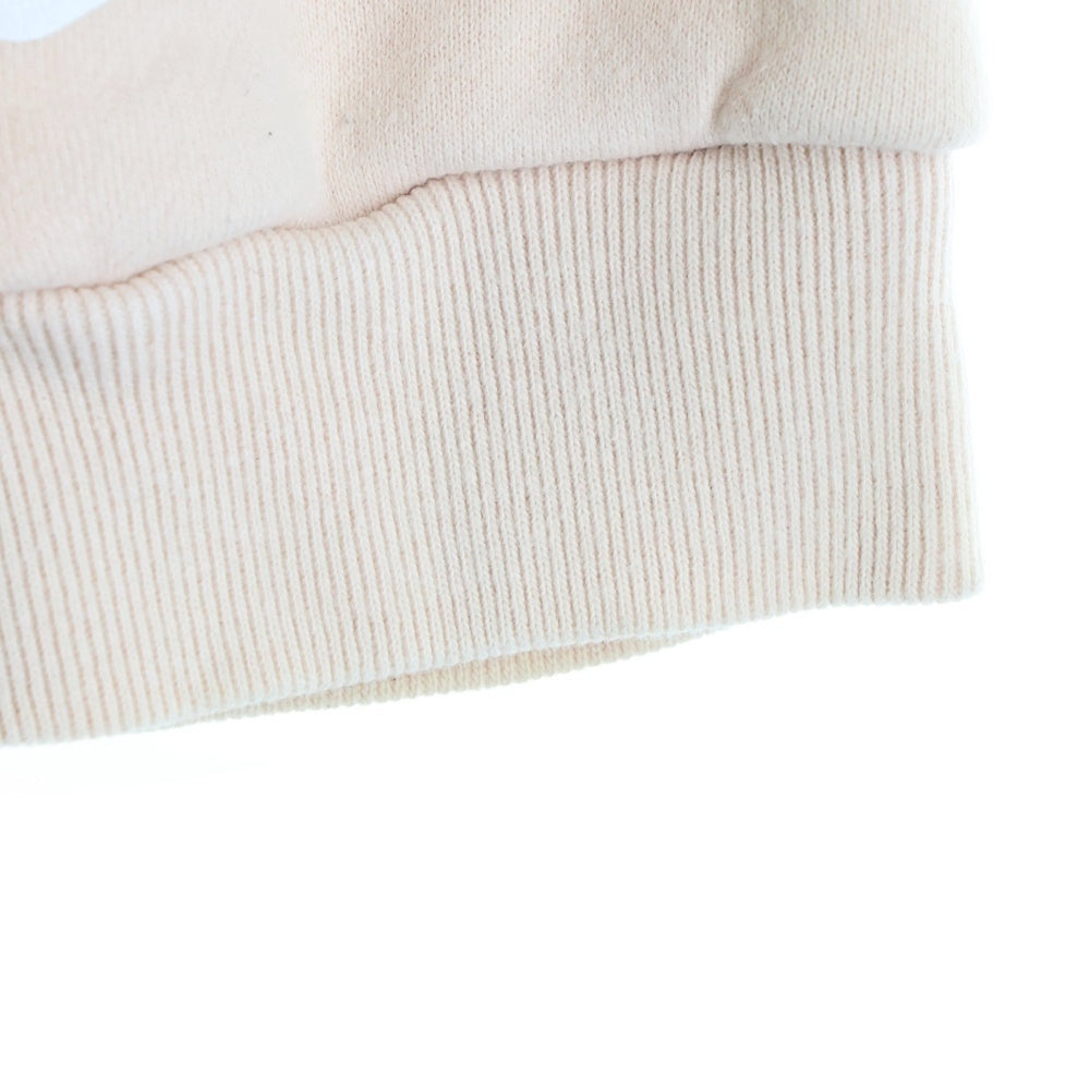 F-LAGSTUF-F(フラグスタフ) 17AW ネックジップ 両面プリント プルオーバーパーカー スウェットフーディ ピンク 2017AW-FS-18