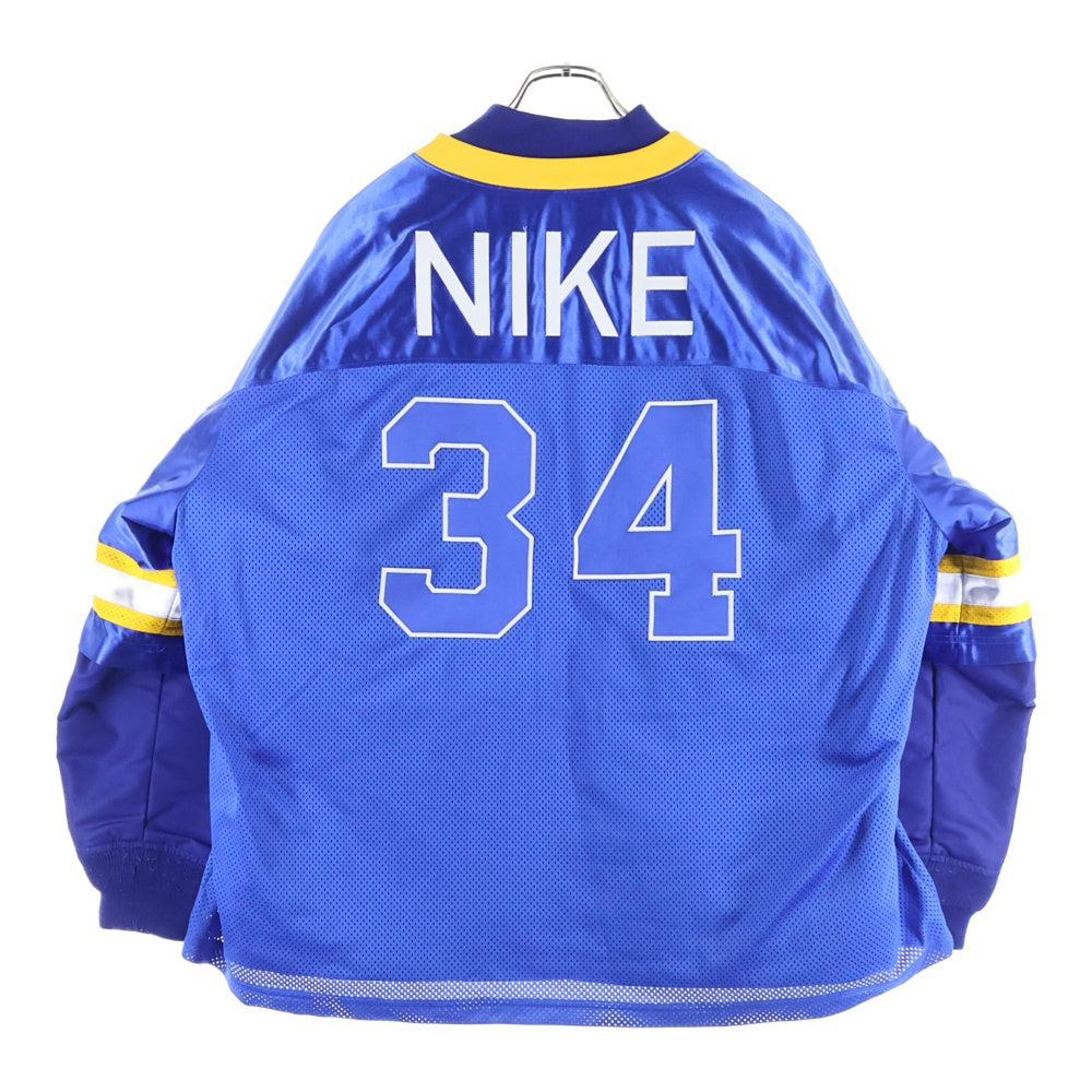 NIKE(ナイキ) 23SS ×AMBUSH ナンバリング レイヤード ジップアップ ユニフォームジャケット ブルー DX6917-455