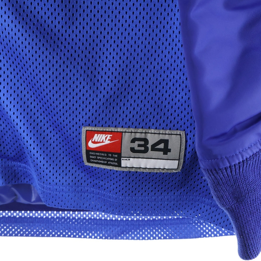 NIKE(ナイキ) 23SS ×AMBUSH ナンバリング レイヤード ジップアップ ユニフォームジャケット ブルー DX6917-455