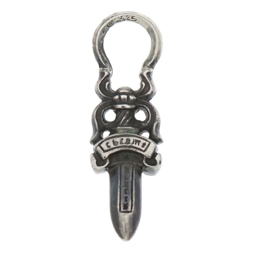 CHROME HEARTS(クロムハーツ) #5 DAGGER ZIP2 ダガージップ シルバーネックレストップ シルバー