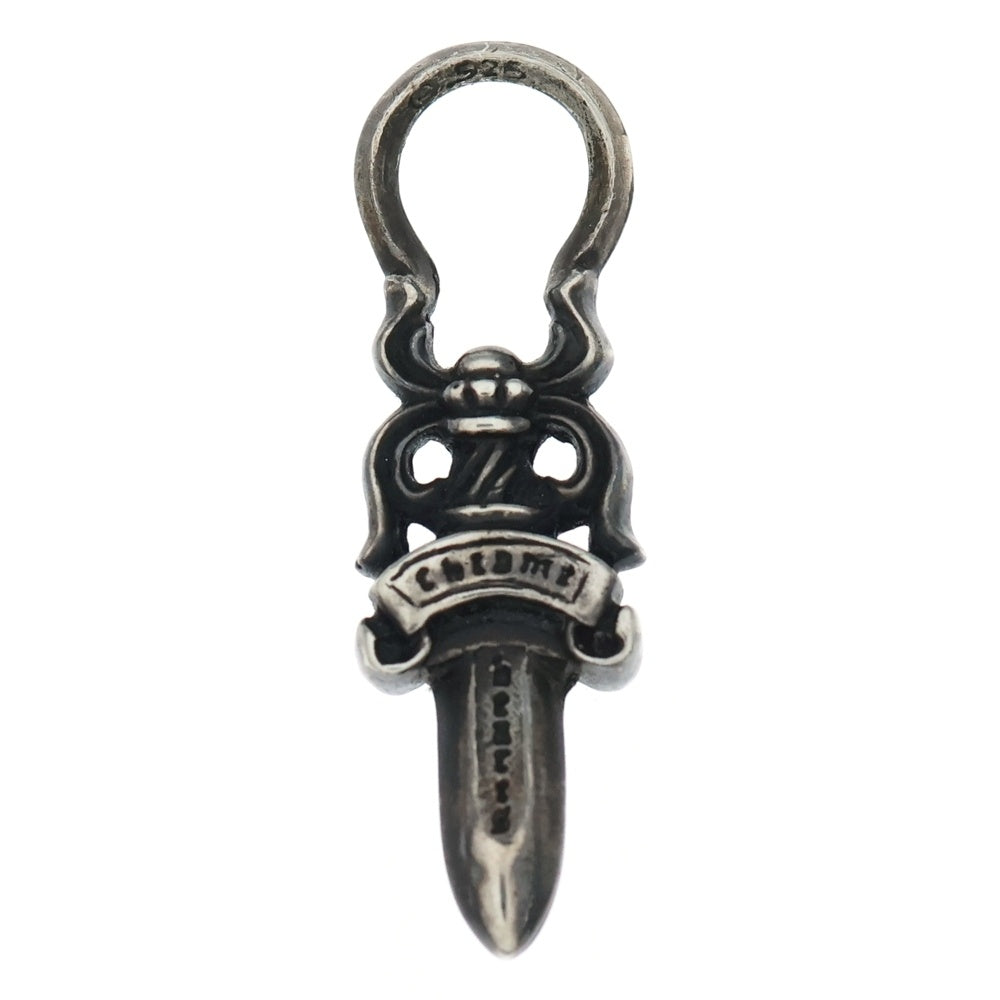 CHROME HEARTS(クロムハーツ) #5 DAGGER ZIP2 ダガージップ シルバーネックレストップ シルバー