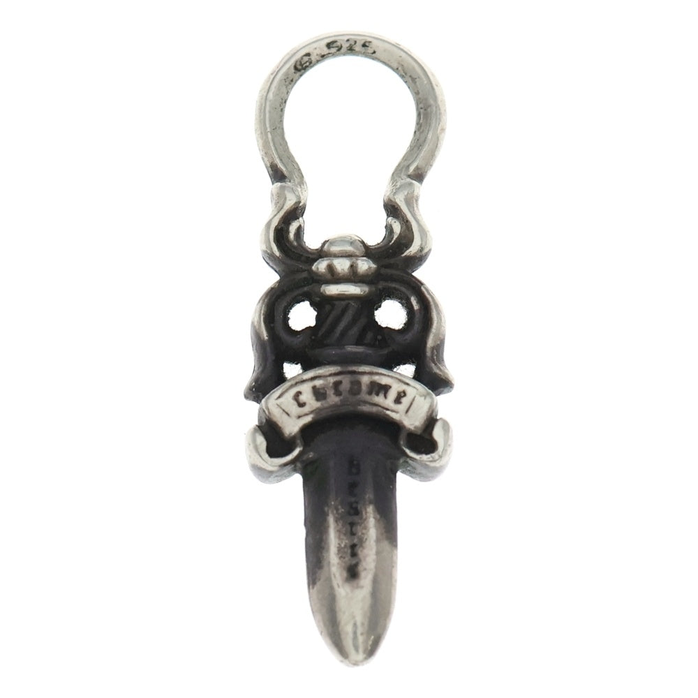 CHROME HEARTS(クロムハーツ) #5 DAGGER ZIP2 ダガージップ シルバーネックレストップ シルバー