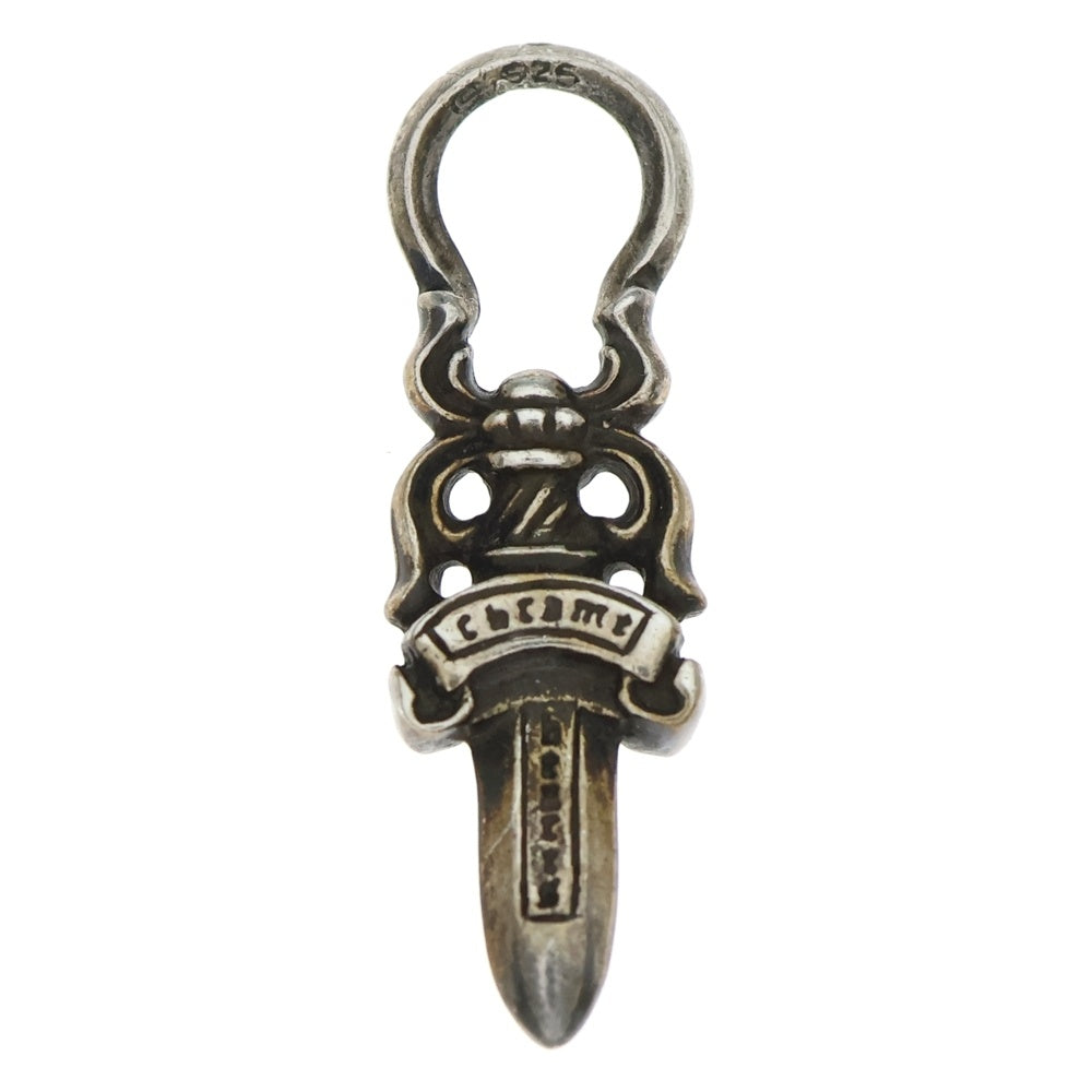 CHROME HEARTS(クロムハーツ) #5 DAGGER ZIP2 ダガージップ シルバーネックレストップ シルバー