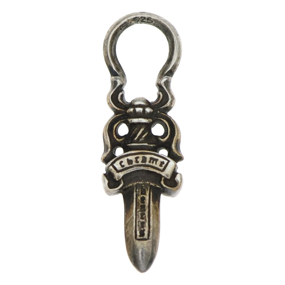 CHROME HEARTS(クロムハーツ) #5 DAGGER ZIP2 ダガージップ シルバーネックレストップ シルバー