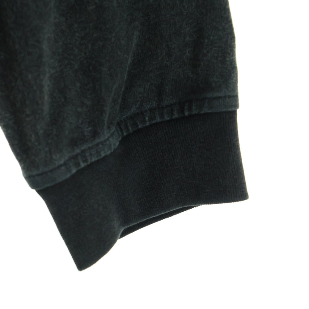 WIND AND SEA(ウィンダンシー) ロゴプリント クルーネック長袖Tシャツ カットソー チャコールグレー WDS-O-GRP-24-Q4-CS-02