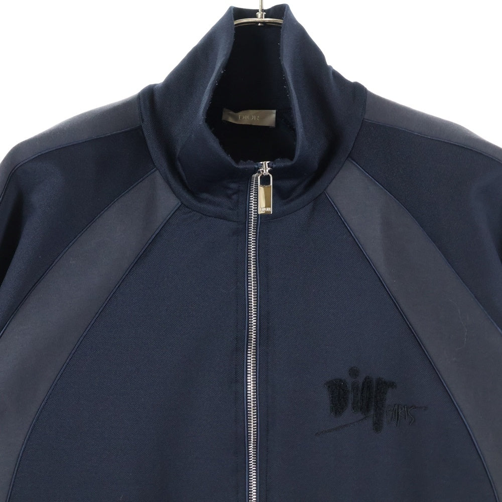 DIOR(ディオール) 20AW テクニカルジャージー ブルゾン トラックジャケット ネイビー 033J210A0631